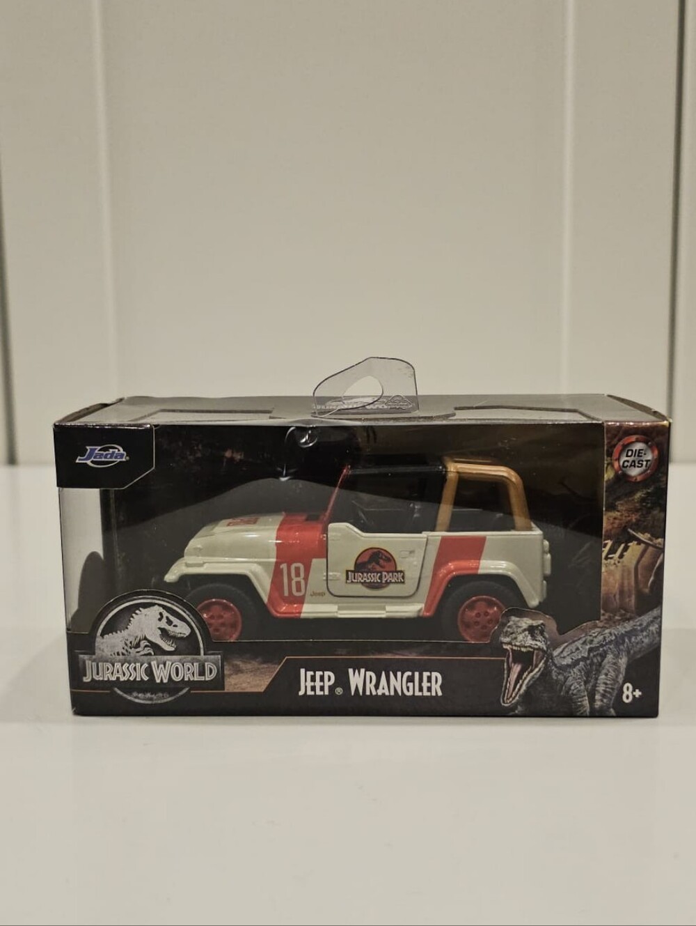 JADA 1:32 Scale JURASSIC WORLD JEEP WRANGLER